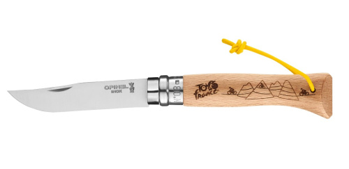 Нож Opinel №8, Tour de France - Engraved 2021, 002439 фото 2